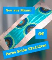 Neu ♥️ Pareo Seide Unisize aus Miami Türkis Leipzig - Burghausen-Rückmarsdorf Vorschau