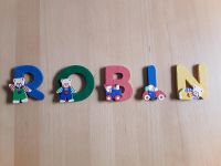 Name "  Robin "  Holz Buchstaben für die Zimmertüre u.v.m. Bayern - Königsbrunn Vorschau