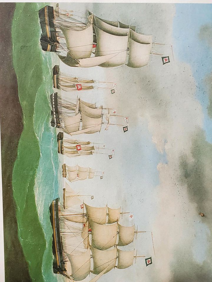 2  Segelschiff Gemälde in Notzingen