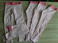 5x Dünne Leggings rosa Pocopiano Gr. 128 Brandenburg - Paulinenaue Vorschau