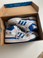 Adidas Forum mid 37 1/3 weiß/blaue Sneaker Niedersachsen - Rhauderfehn Vorschau