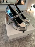 Catwalk Deichmann Pumps Lack Silber Bayern - Gersthofen Vorschau