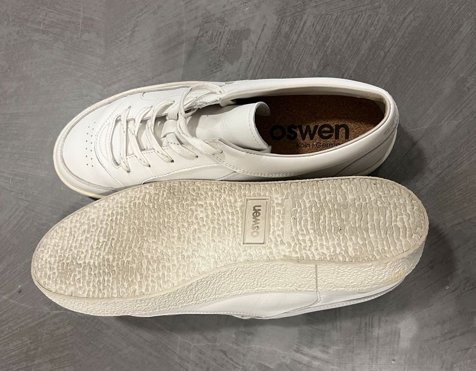 Sneaker Oswen Eleven weiß, Gr 43, nachhaltig in Karlsruhe