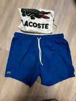 Originale Lacoste Herren Bade Hose Short M Blau Niedersachsen - Hildesheim Vorschau
