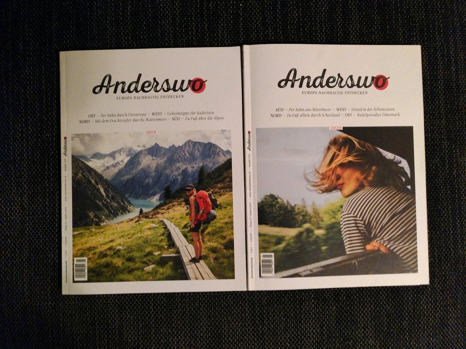 Zwei Hefte Anderswo in Saarbrücken