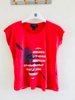 Polo Ralph Lauren t shirt top gr. 122 7 8 Jahre rot blau herz süß Nordrhein-Westfalen - Mönchengladbach Vorschau