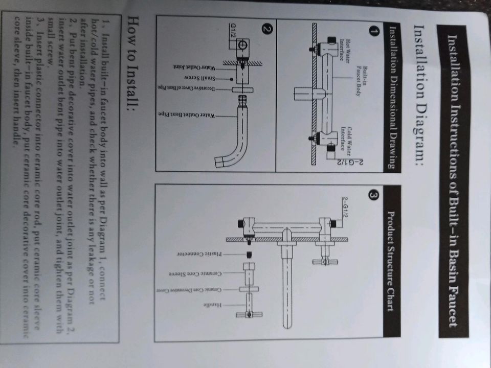 Unterputz Armatur Schwarz in Wachtendonk