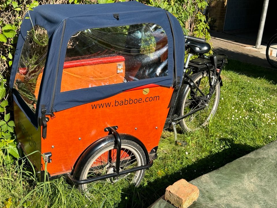 Babboe Big E zur Miete, Lastenfahrrad Verleih in Leipzig