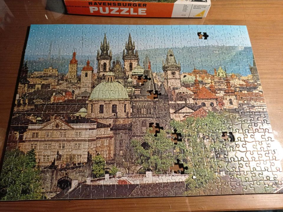 Ravensburger Puzzle Prag - nicht vollständig in Lengefeld