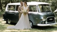 Hochzeitsauto mieten Hochzeitsbulli Bulli Oldtimer Barkas b1000 Nordrhein-Westfalen - Vreden Vorschau