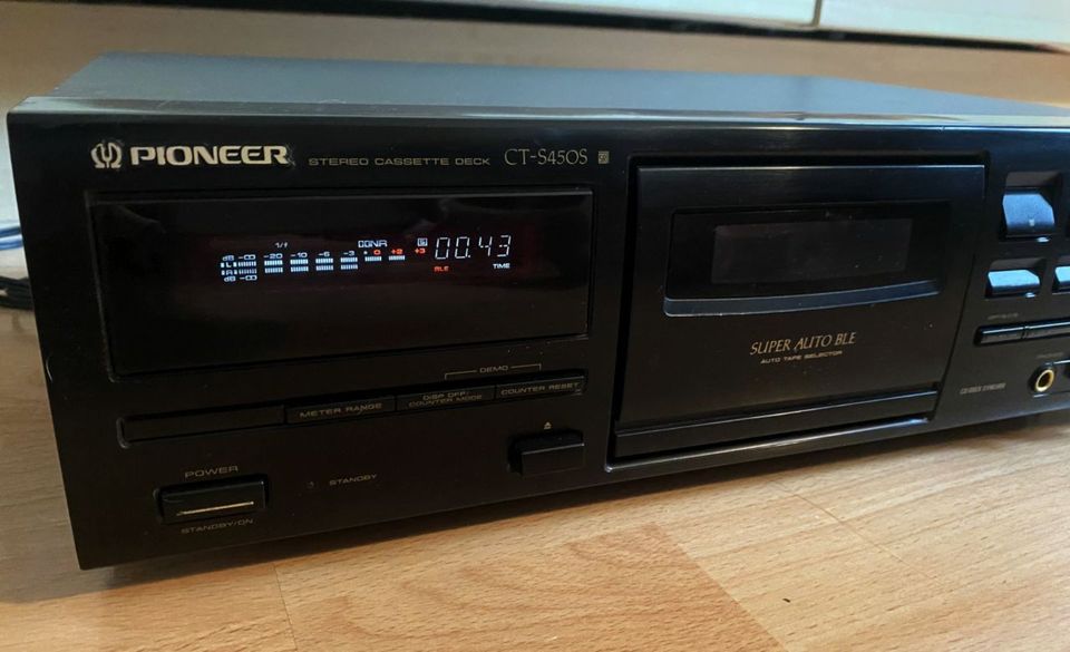 PIONEER CT-450S Einmesscomputer Dolby B/C/S überholt Top in Troisdorf