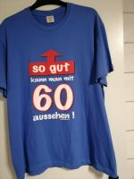 Shirt Gr. 52 zum "60sten Geburtstag " Fa. Stedman neuwertig, blau Nordrhein-Westfalen - Oberhausen Vorschau