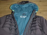 CMP Steppjacke Kinder 152 schwarz türkis neu Kid Jacket Fix Hood Nordrhein-Westfalen - Vlotho Vorschau