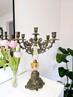 Kerzenständer Kerzenhalter Messing Marmor Prunk Dekoration Antik Hessen - Künzell Vorschau