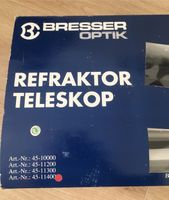 Für Sternegucker :) Refraktor TELESKOP Bresser Optik Dithmarschen - Meldorf Vorschau