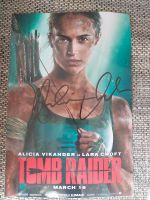 Tomb Raider / Alicia Vikander Autogramm Rheinland-Pfalz - Ludwigshafen Vorschau