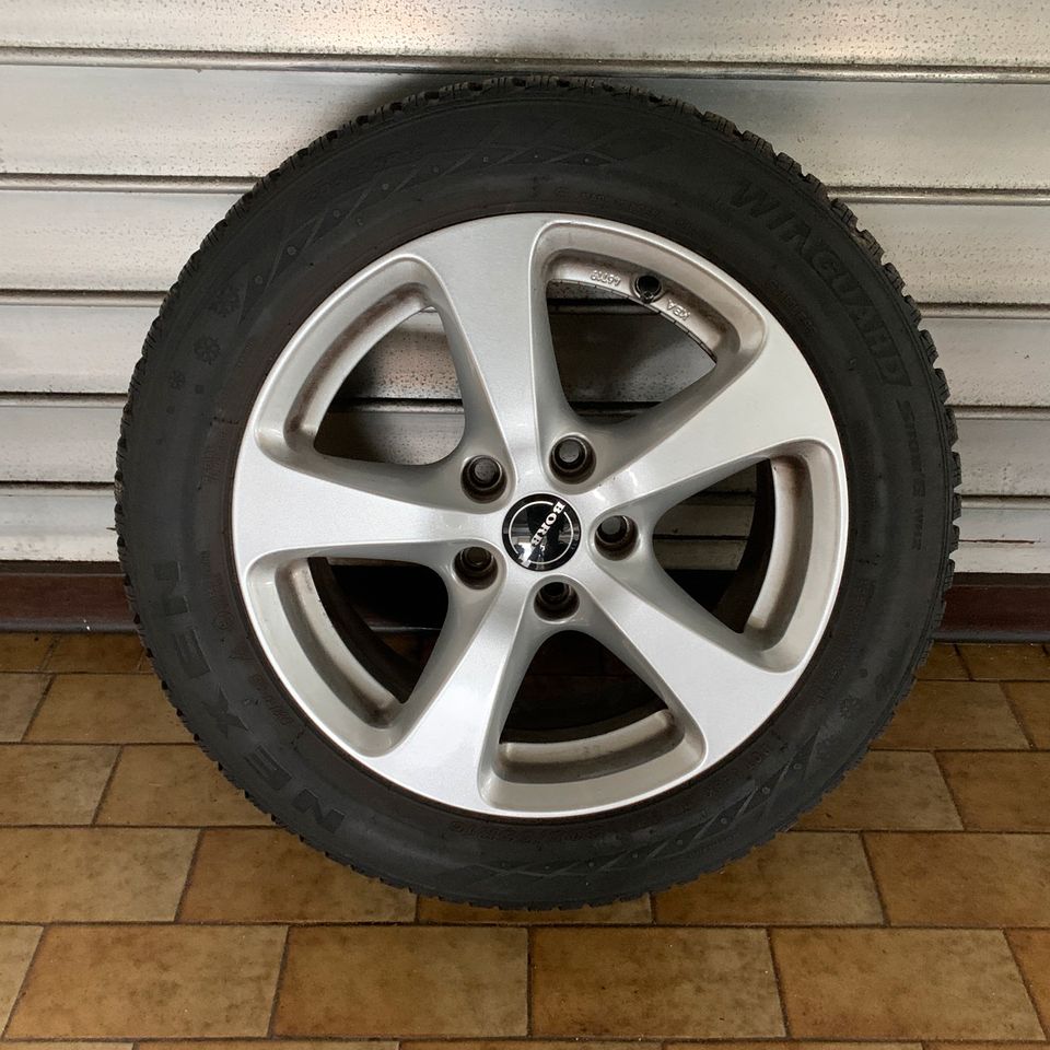 16 Zoll VW Audi Seat Alufelgen 205/55R16 Winterreifen in Remscheid