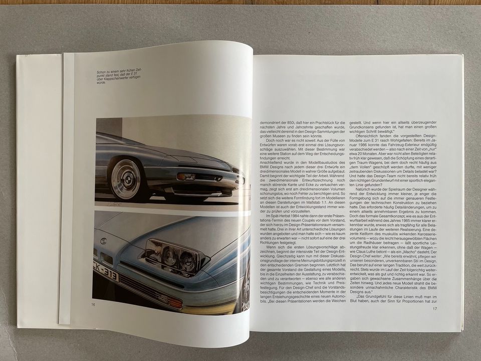 Buch: BMW 850i, J. Lewandowski, Extravaganz auf Rädern, 1990 in Armsheim