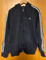 Adidas Herren Sweatshirt Sweatjacke mit Kapuze Gr. L blau Niedersachsen - Wolfsburg Vorschau