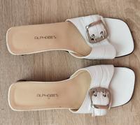 Lavora Alphabe Italienische Sandalen Damen mit Absatz echtes Lede Hessen - Erbach Vorschau