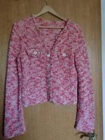 Wunderschöne Marc Cain Strickjacke Größe N3 weiß rosa Baden-Württemberg - Ertingen Vorschau