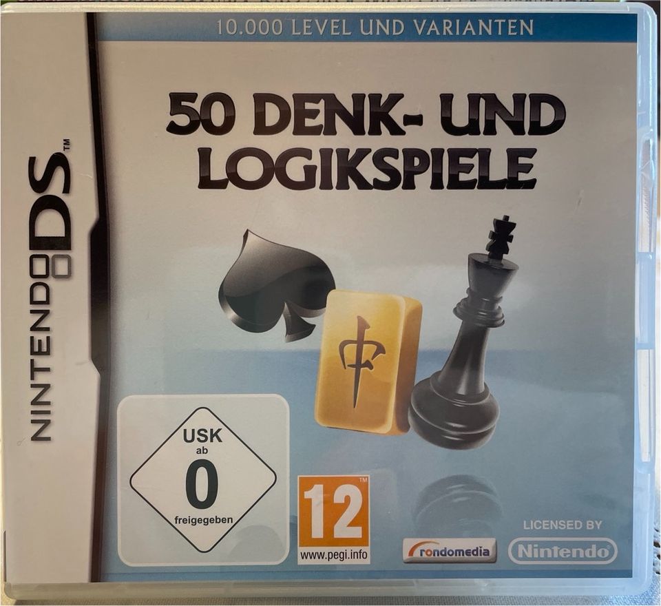 Nintendo DS Spiel 50 DENK- und LOGIKSPIELE in Neschwitz