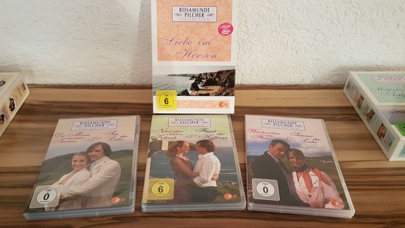 3 DVD Collectionen von Rosamunde Pilcher, 9 DVDs mit 18 Filmen in Leipzig