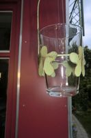 Windlicht zum Hängen - Metall - Blütenranke  - 5 €- Hellgrün - 18 Bayern - Kaufbeuren Vorschau
