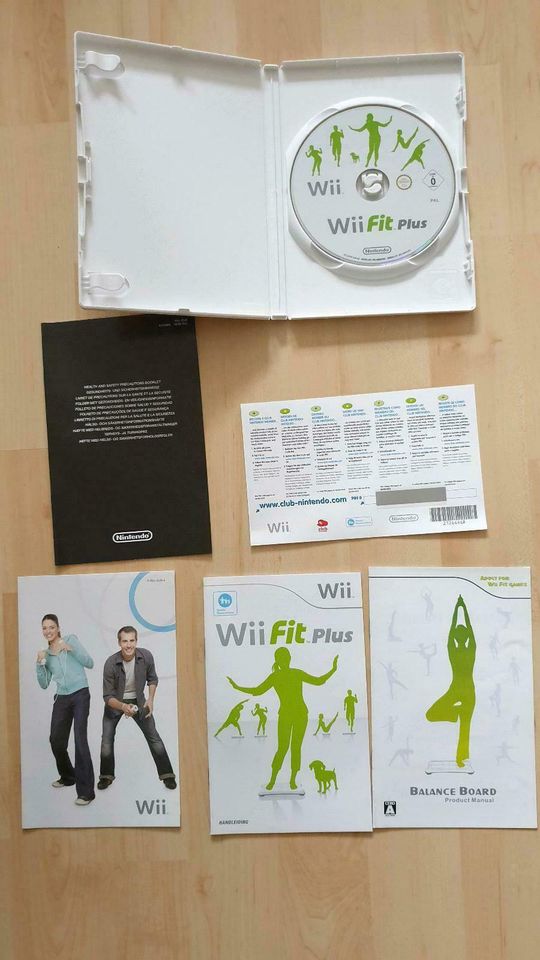 Nintendo Wii Balance Board + WiiFitPlus und Ballance Challenge in Schwaikheim