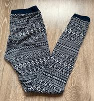 Tchibo warme Norweger Strickleggings Winter 32/34 dunkelblau weiß Thüringen - Nordhausen Vorschau