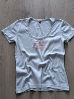 S. Oliver süsses V Neck T Shirt weiß 40 wie neu Bayern - Weidenbach Vorschau