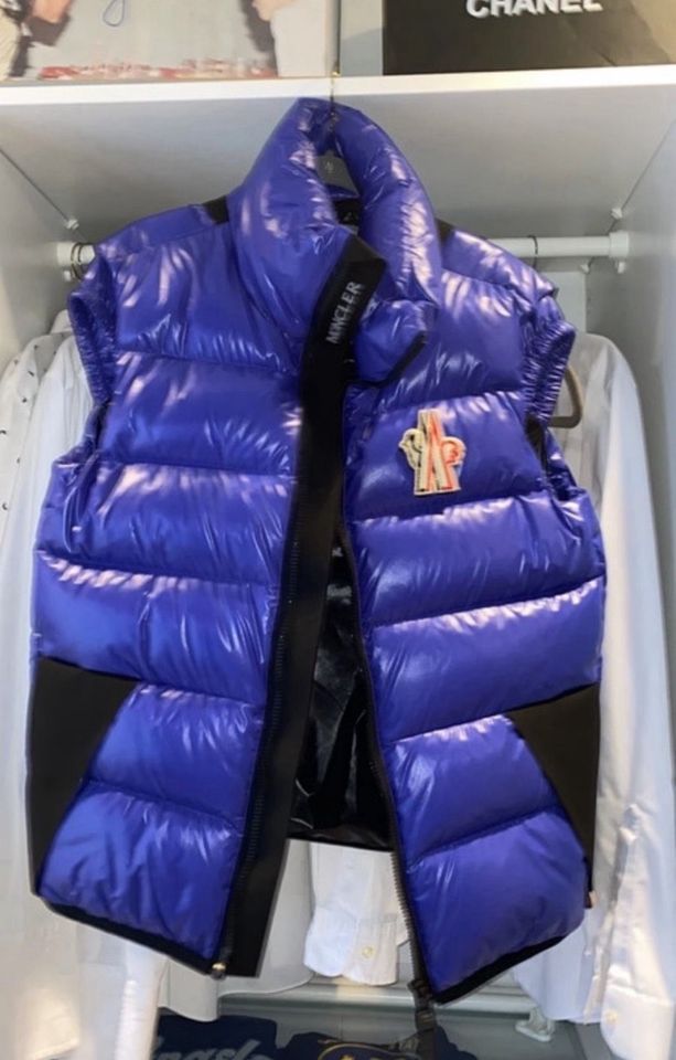 Moncler Weste Unisex - Blau / Schwarz - Größe S, Moncler Größe 1 in Stuttgart