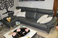 Erpo Sofa Couch Lucca Longchair Relaxfunktion Leder grau Sachsen - Bautzen Vorschau