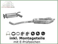 Auspuff Set für BMW 5er E34 520i 24V Mittel + Endtopf Frankfurt am Main - Westend Vorschau