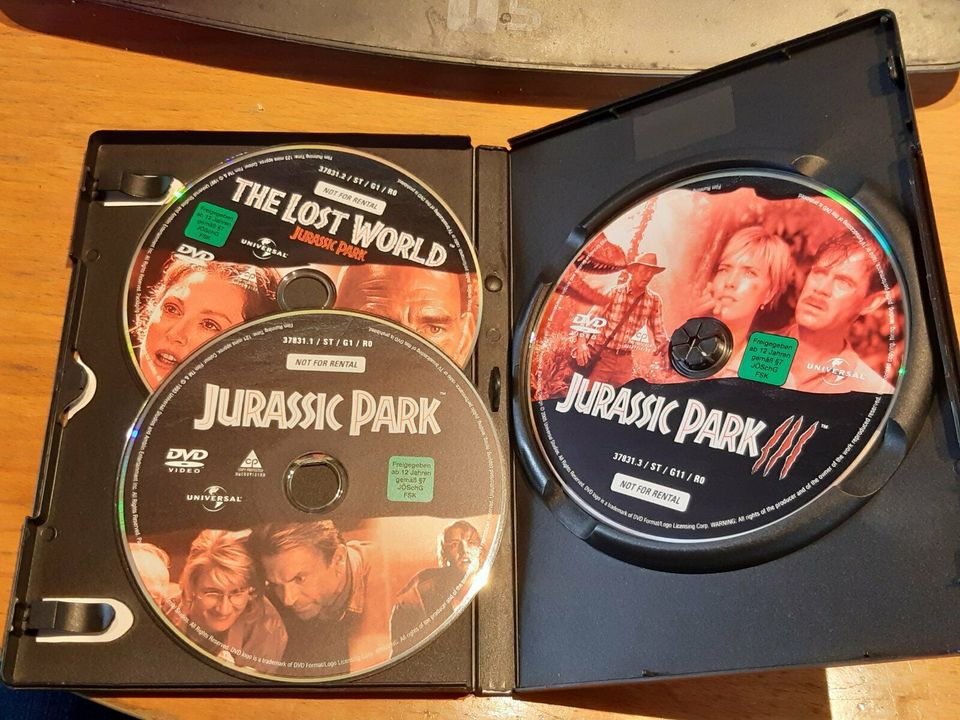 DVD Jurassic Park Triologie in Dülmen