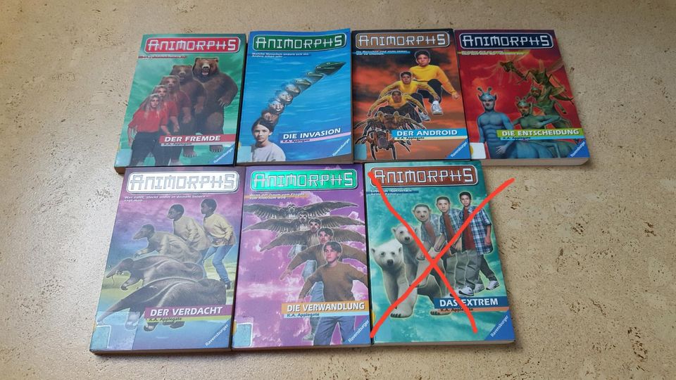 Animorphs,verschiedene Teile in Elmenhorst bei Grevesmühlen