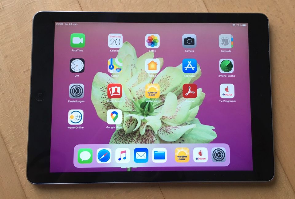 iPad Air in sehr gutem Zustand zu verkaufen in Waiblingen