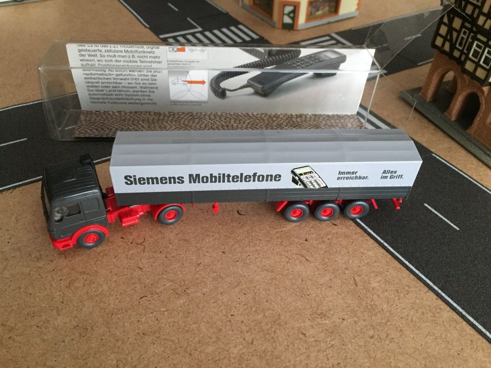 Siemens 25 MB 1644  Mobiltelefone, Wiking Werbemodell 1988 in Kaiserslautern