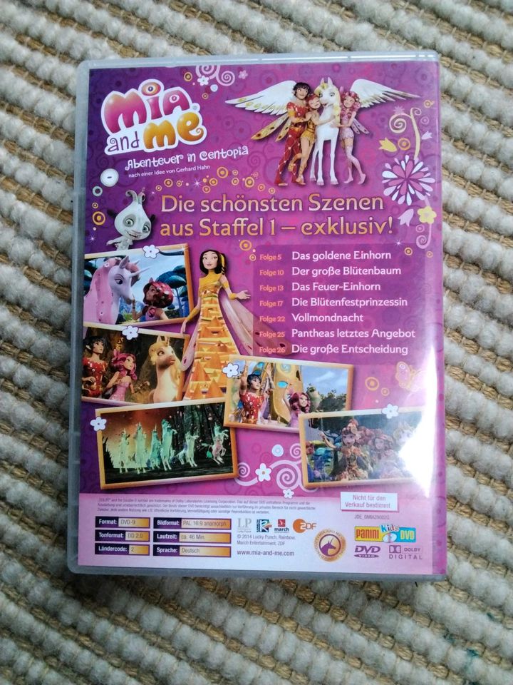 DVD Mia and Me - Best of! Abenteuer in Centopia... in Weisenheim am Sand
