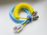 Ducky Taiwan ⭐️ Aviator Coiled Braided Cable Kabel Modding Bielefeld - Bielefeld (Innenstadt) Vorschau