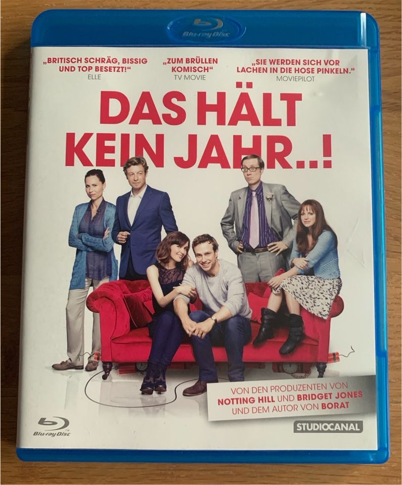 Das hält kein Jahr - Blu-Ray - Simon Baker in Augsburg