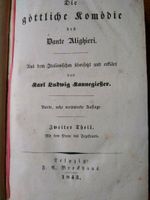 Die göttliche Komödie, Druck von 1843 Rheinland-Pfalz - Wallmerod Vorschau