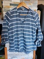 Bluse Tom Tailor Denim, Grau-weiß, Gr. S Baden-Württemberg - Isny im Allgäu Vorschau