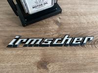 irmscher Schriftzug / Emblem Manta Ascona Kadett Rheinland-Pfalz - Montforterhof Vorschau