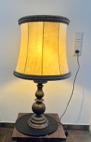 Vintage Stehlampe aus Messing mit Lederlampenschirm Essen-Borbeck - Bergeborbeck Vorschau
