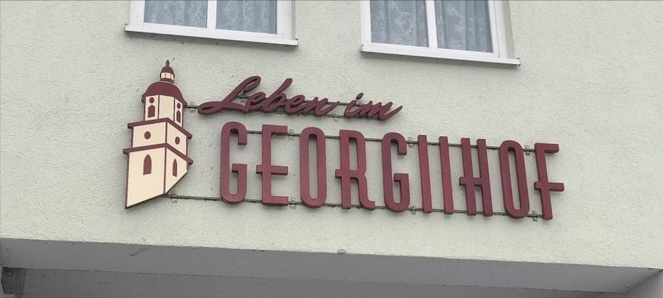 barrierefreie Einraumwohnung im Georgihof - Pflegeangebot über die Johanniter e.V. in Mühlhausen