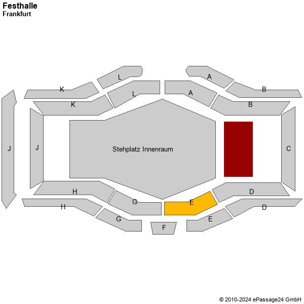 Five Finger Death Punch - FRANKFURT - Sitzplatz Tickets Reihe 2 - in Frankfurt am Main