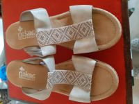 Sandalen beige/silber Baden-Württemberg - Dornstetten Vorschau