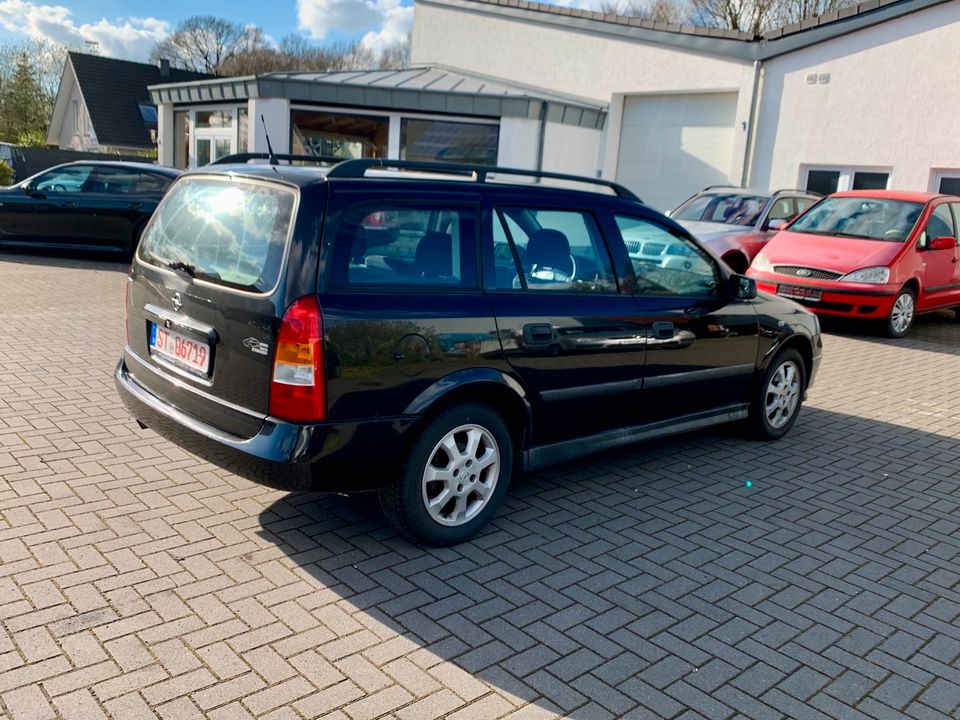 Opel Astra 1.6 Caravan 75 PS TÜV-03-2026 KLIMA ZV-FB ALUFELGEN in Lengerich