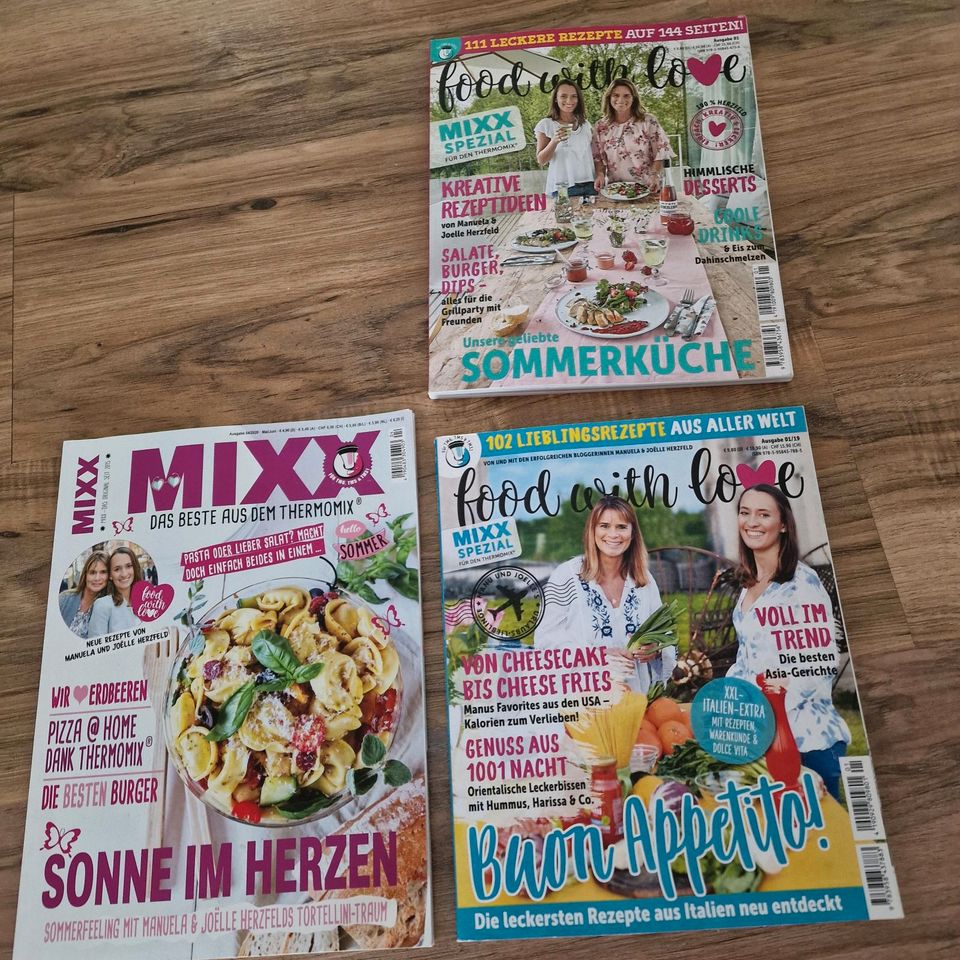 Thermomix Zeitschriften,food with love Rezepte in Offenbach